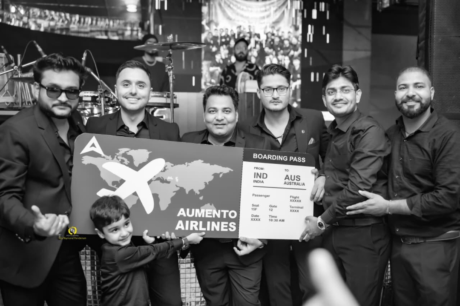 Aumento Airlines — IND to AUS